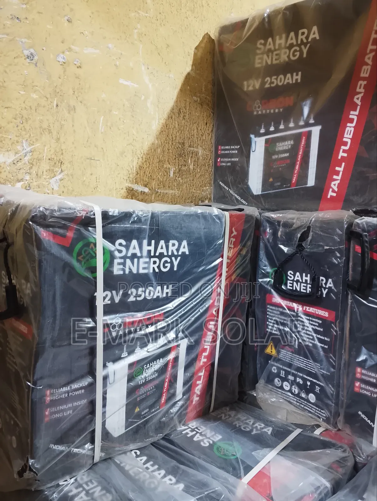 250ahm Sahara Solar Tubular Battery  Now Available Call Today to Get