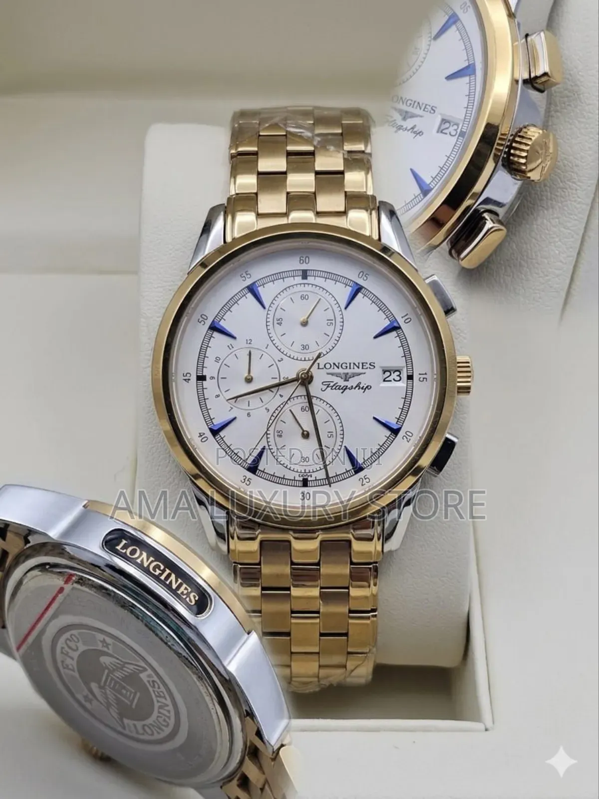 Longines Luxury Designer Men's Chain Wristwatch