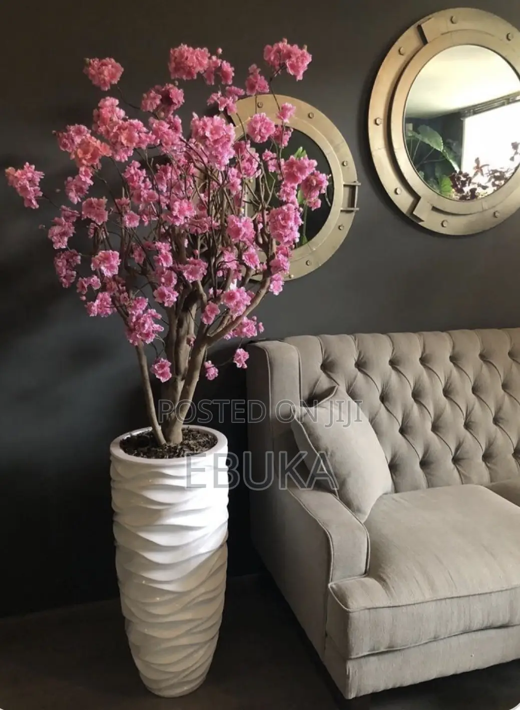 Ring Fiberglass Planters