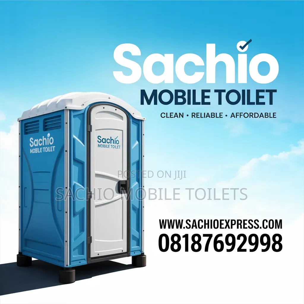 Cheap Portable Toilet In Abuja | Clean Single Unit For Events Sites