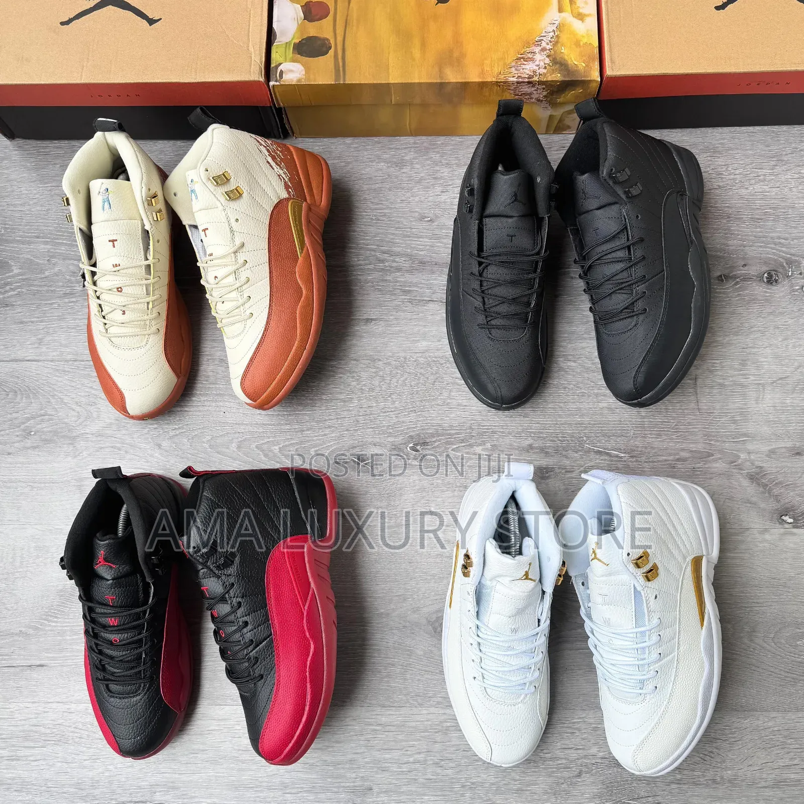 Air Jordan 12 Retro Og Luxury Men's Sneakers