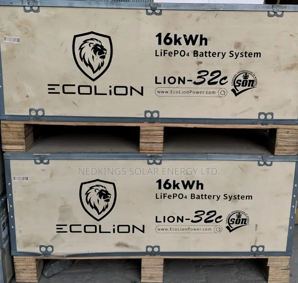 Ecolion 16kwh 51.2v Lithium Battery
