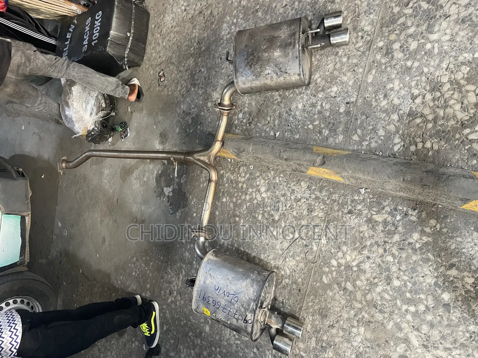 Exhaust Pot Toyota Camry 2015 2024 V6 Model