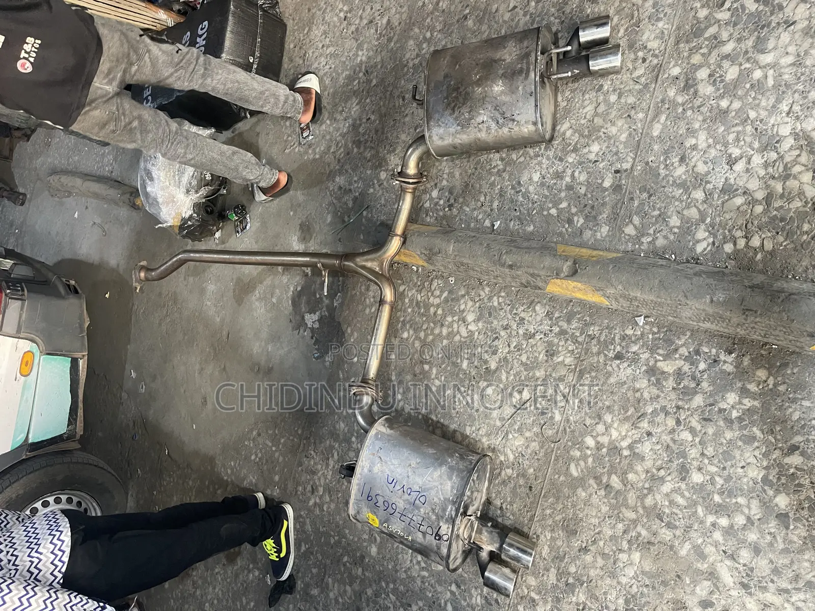 Exhaust Pot Toyota Camry 2015 2024 V6 Model
