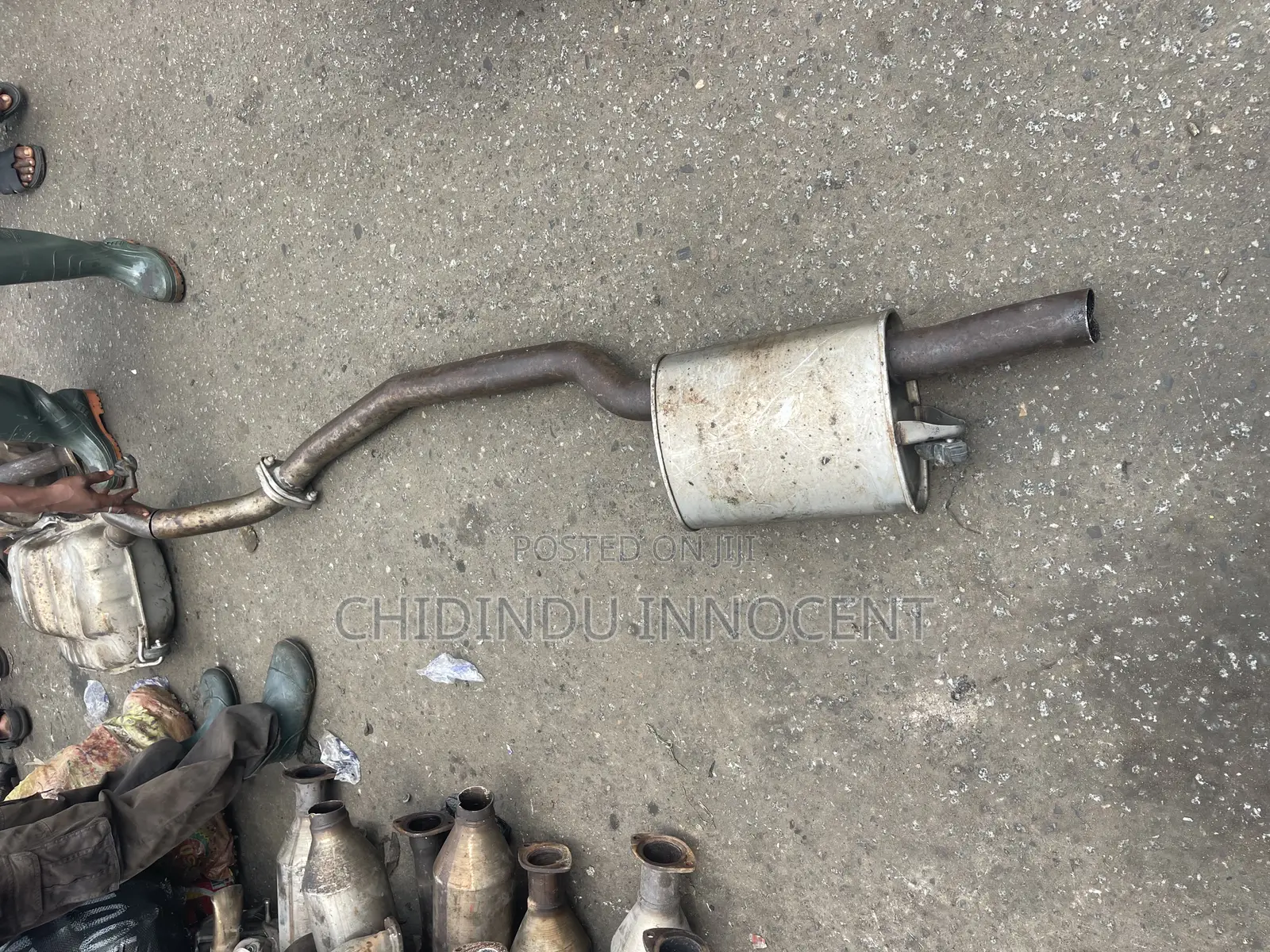 Exhaust Pot Kia Sorento 2008 2010 Model