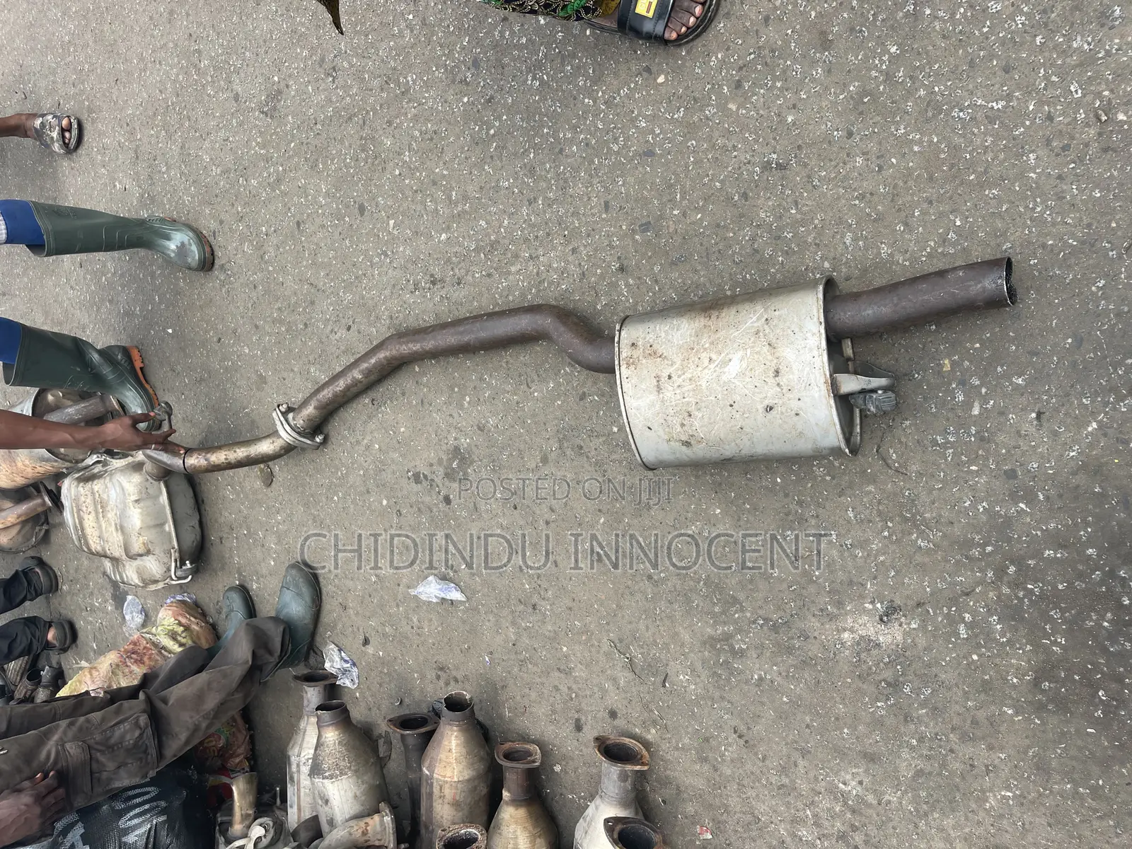 Exhaust Pot Kia Sorento 2008 2010 Model