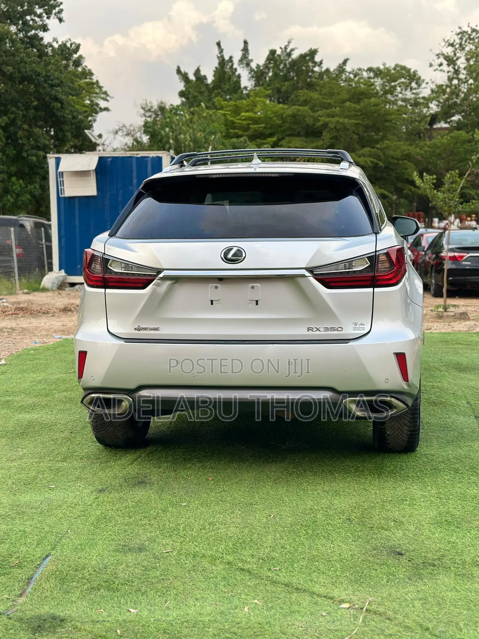 Lexus RX 350 FWD 2017 Gold