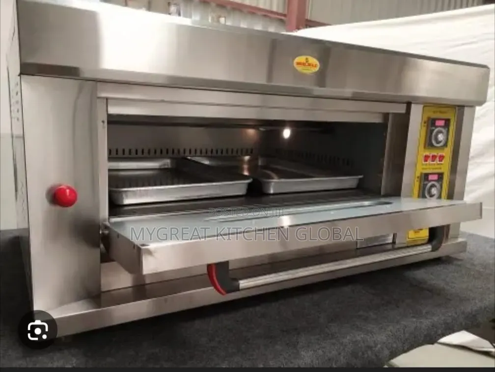 Gas Oven 1deck 2trays