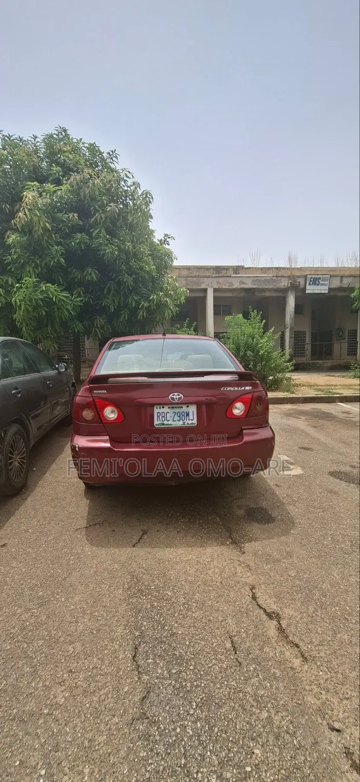 Toyota Corolla 2003 Red