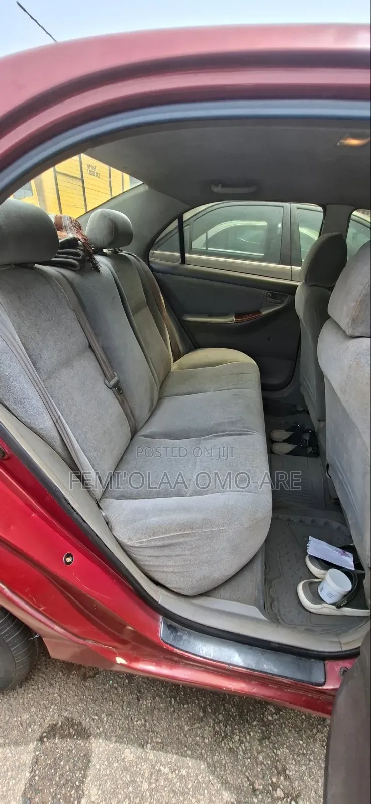Toyota Corolla 2003 Red