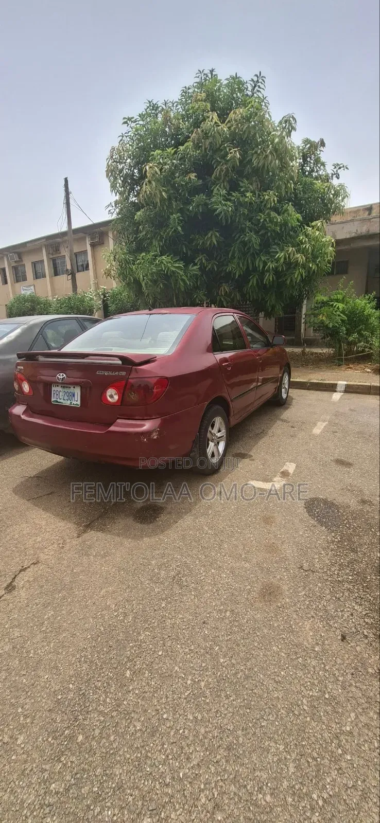 Toyota Corolla 2003 Red