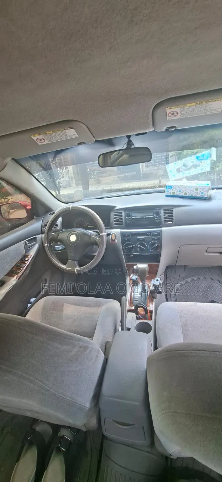 Toyota Corolla 2003 Red