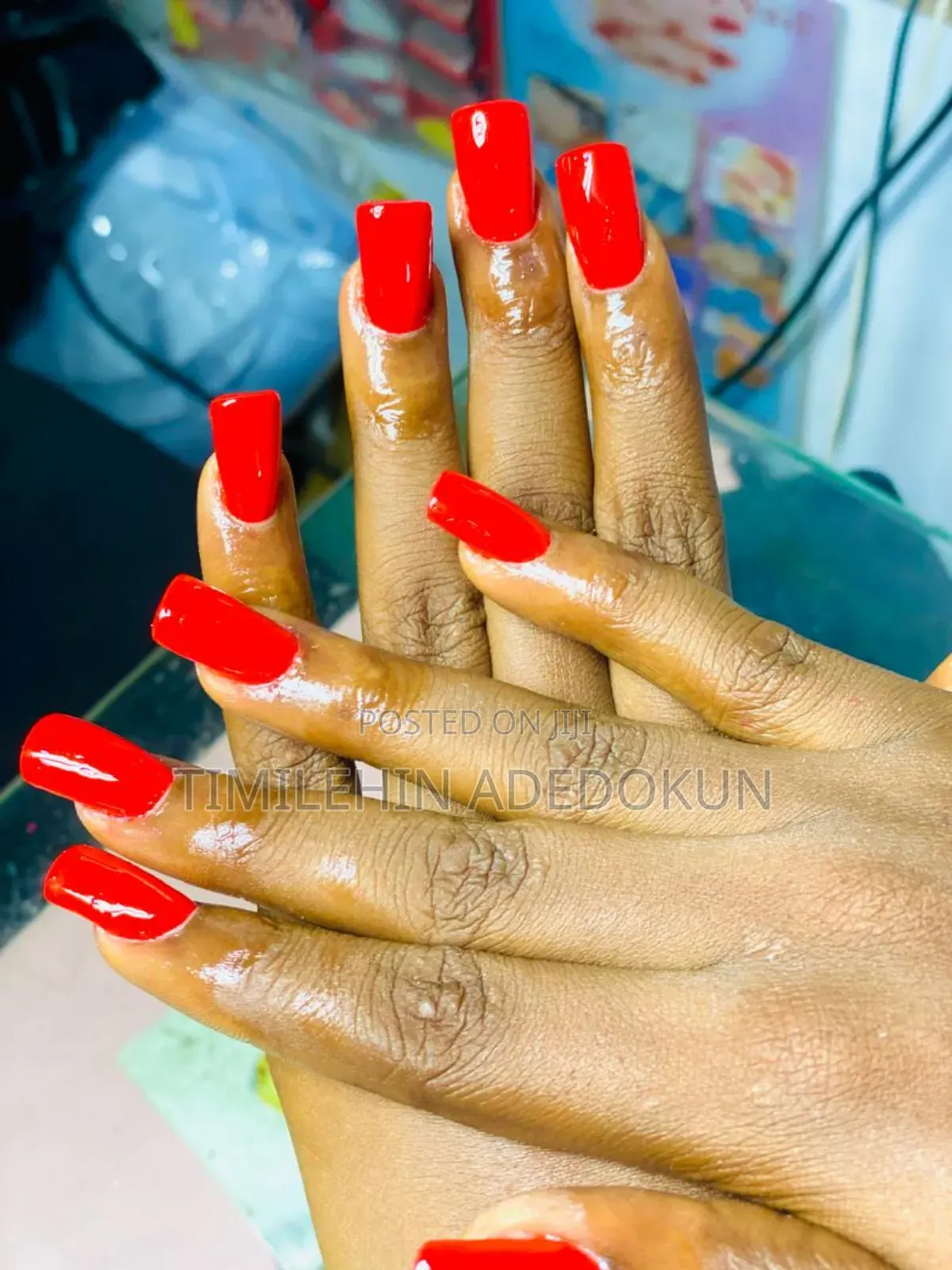 Fixing Of Nails ,Fixing Of Lashes , Pedicure And Manicure