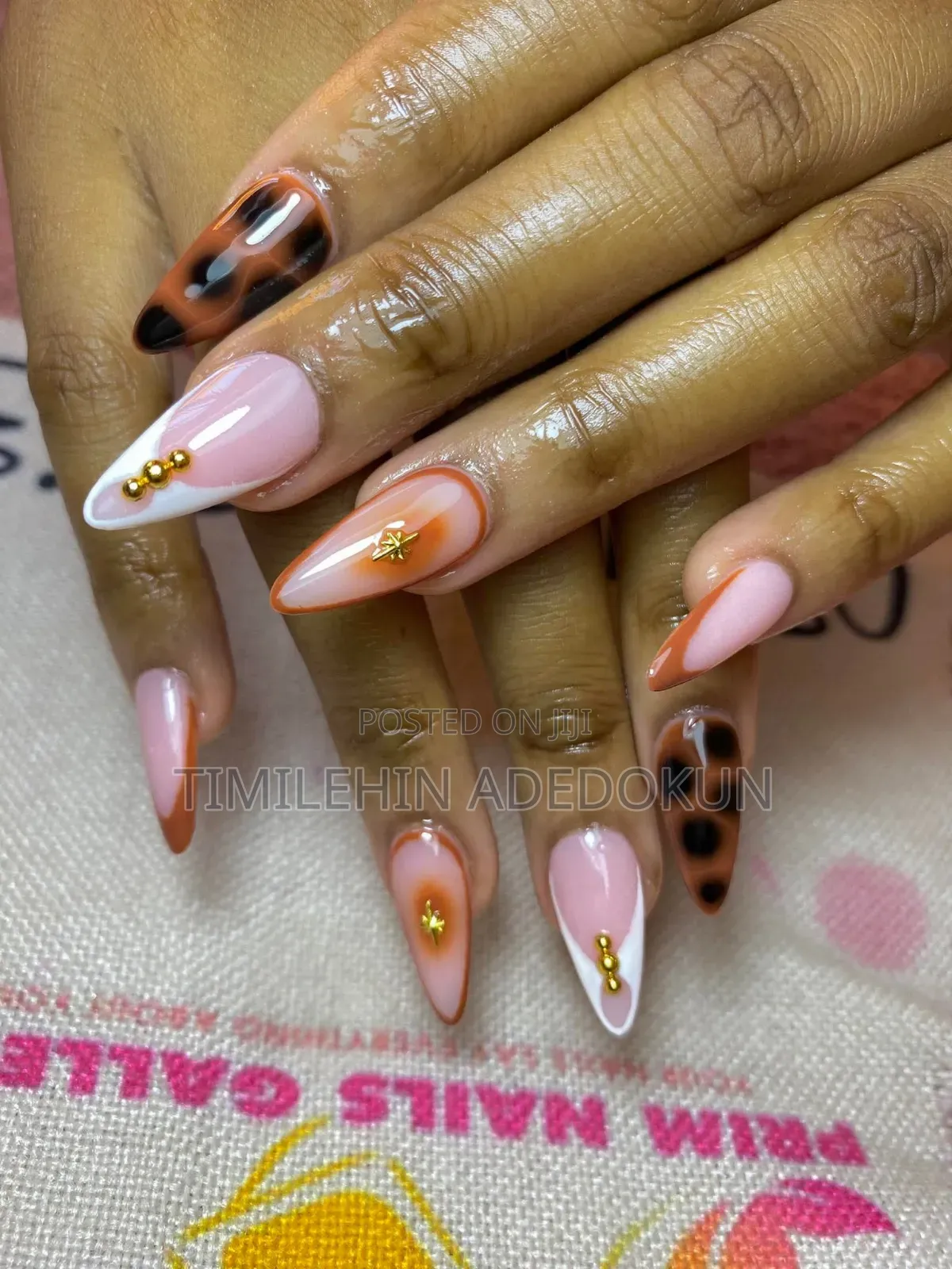 Fixing Of Nails ,Fixing Of Lashes , Pedicure And Manicure