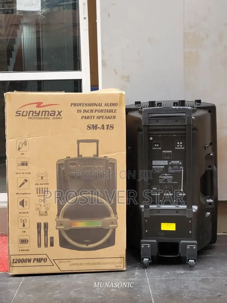 Sonymax 18inches Public Address Model Sm-A18