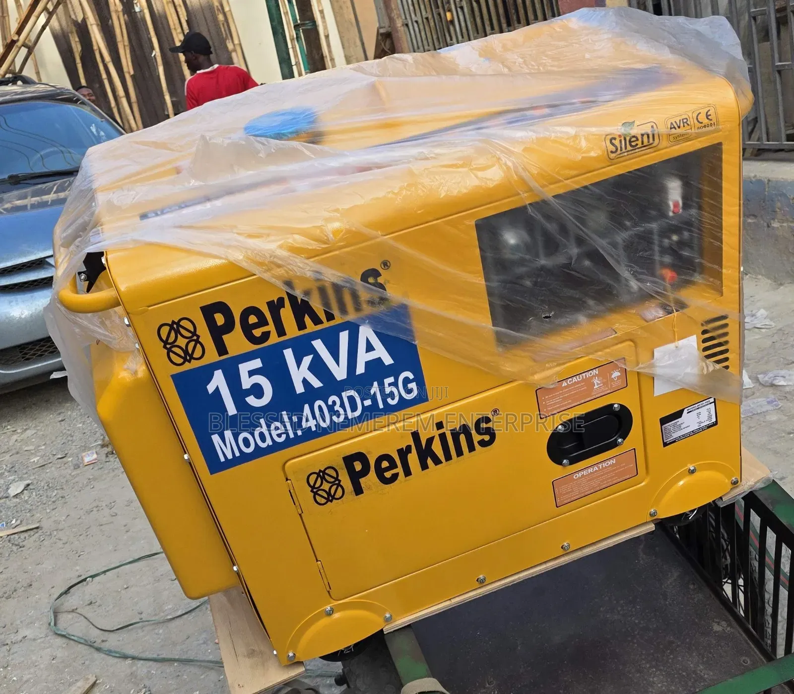 Heavy-Duty 12.5kva Perkins Diesel Soundproof Gen 100% Copper Coil