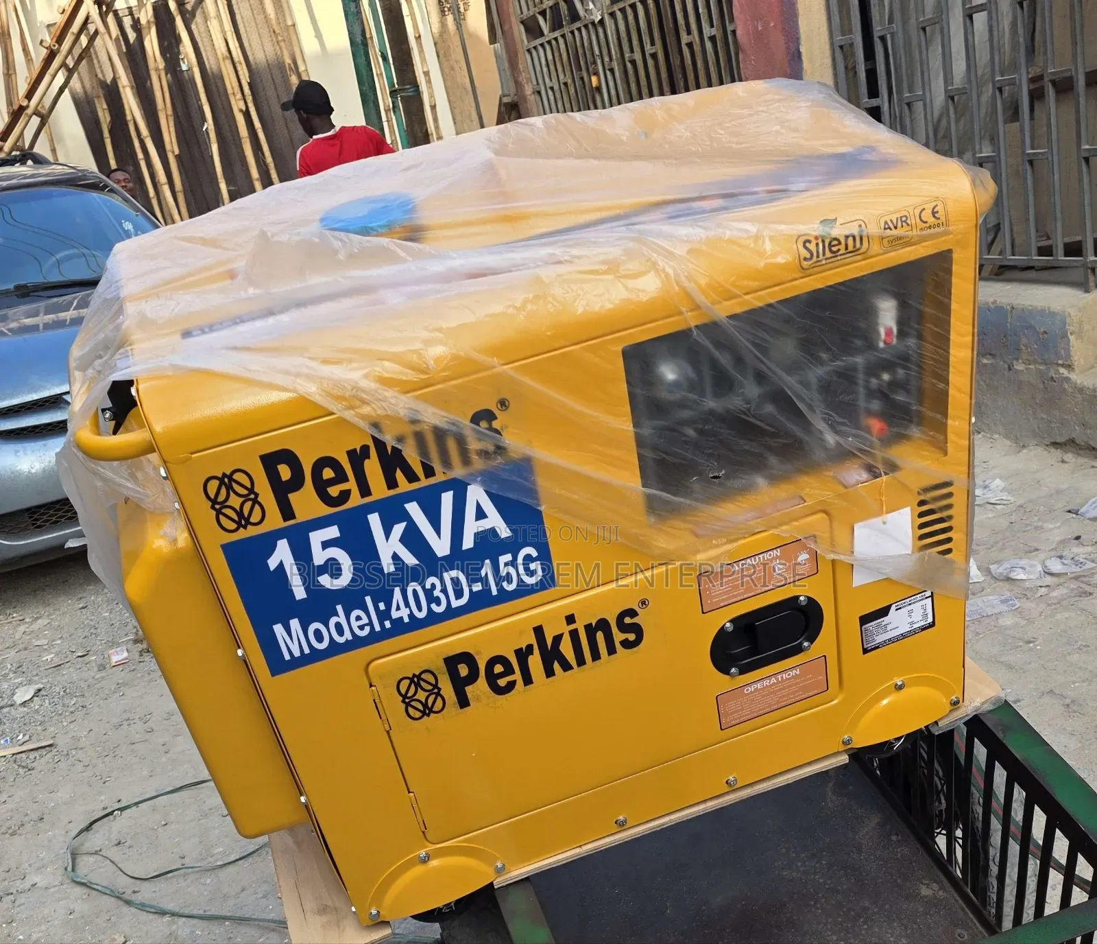 I Have Brand New Perkins Diesel Soundproof Gen 12.5kva 1years Wty