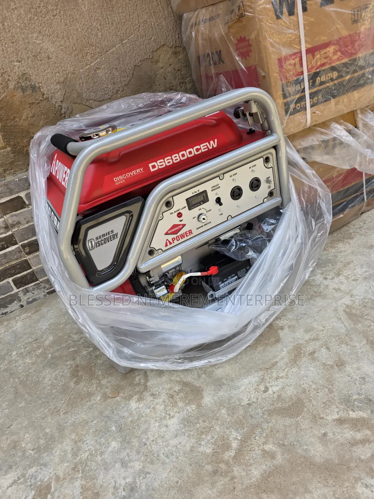 Ipower Petrol Generator 5.5kva 100% Copper Coil