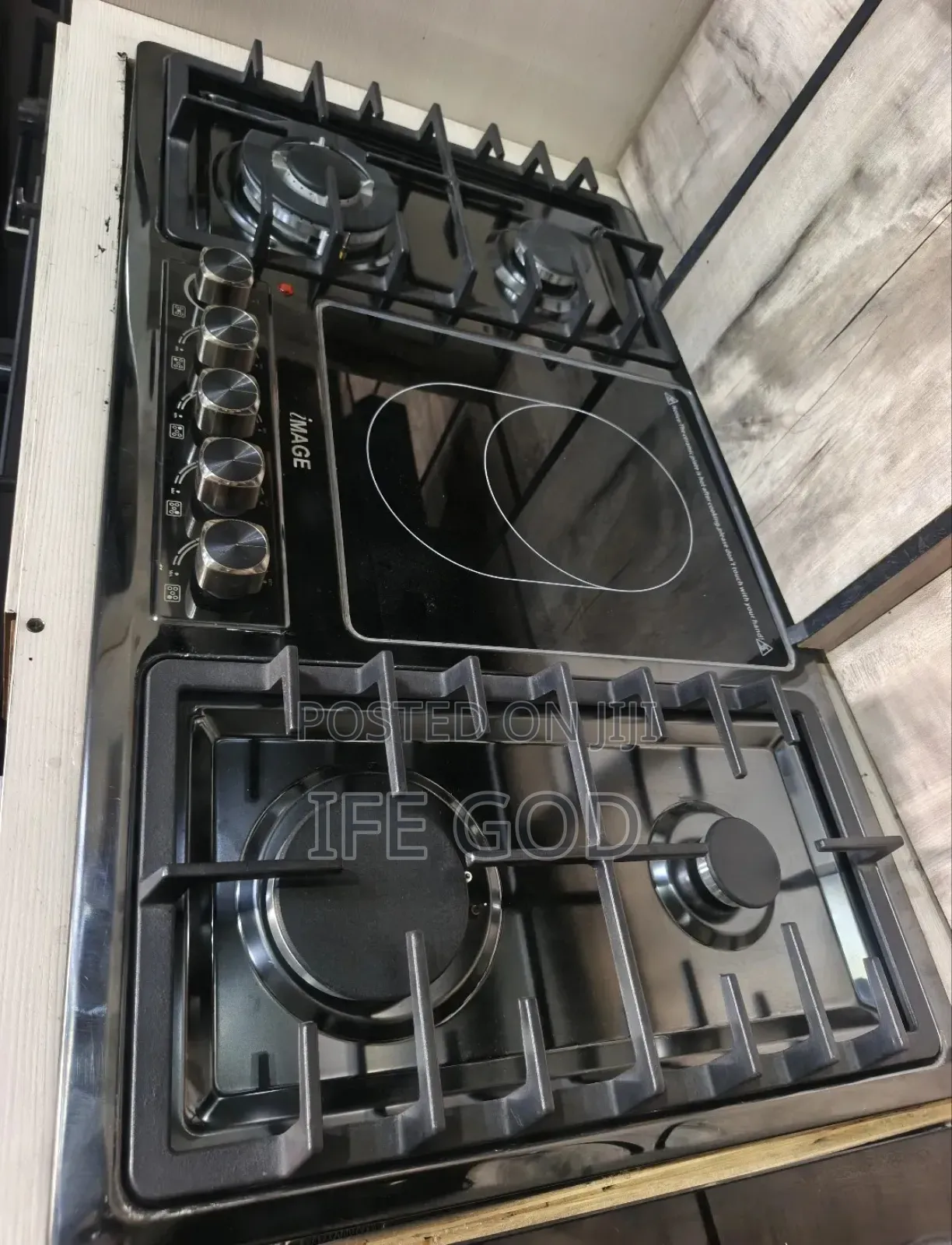 Original Image Built-in Cabinet Built-in 4+1 Gas Electric Cooker Hob