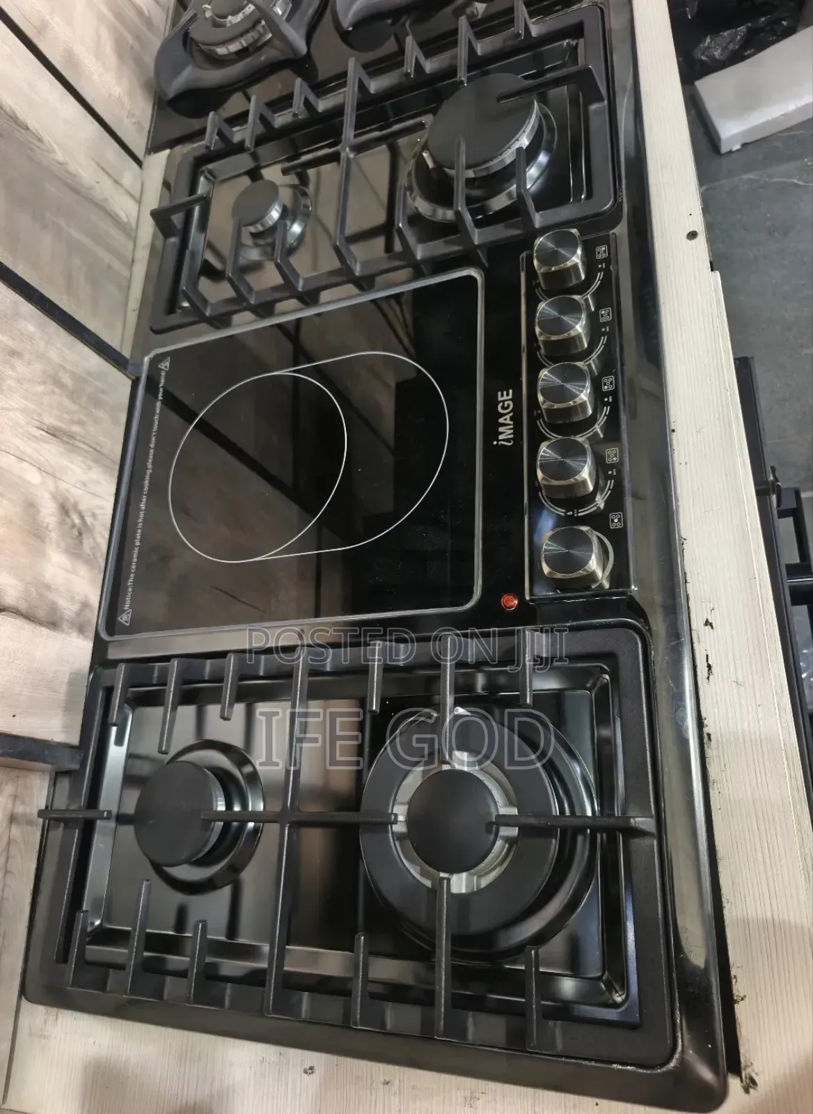 Original Image Built-in Cabinet Built-in 4+1 Gas Electric Cooker Hob