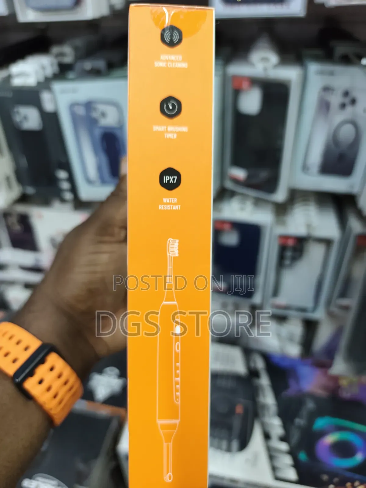 Porodo Smart Sonic Visual Electric Toothbrush With Realtime Monitoring