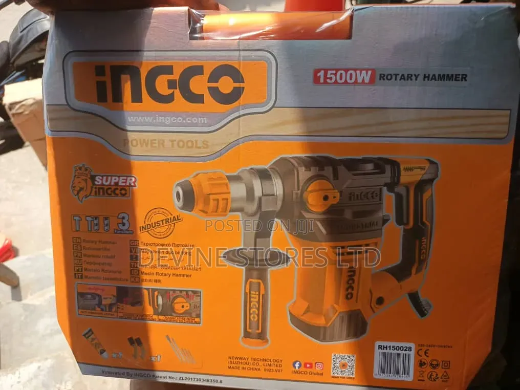 1500w Ingco Rotary Hammer Machine