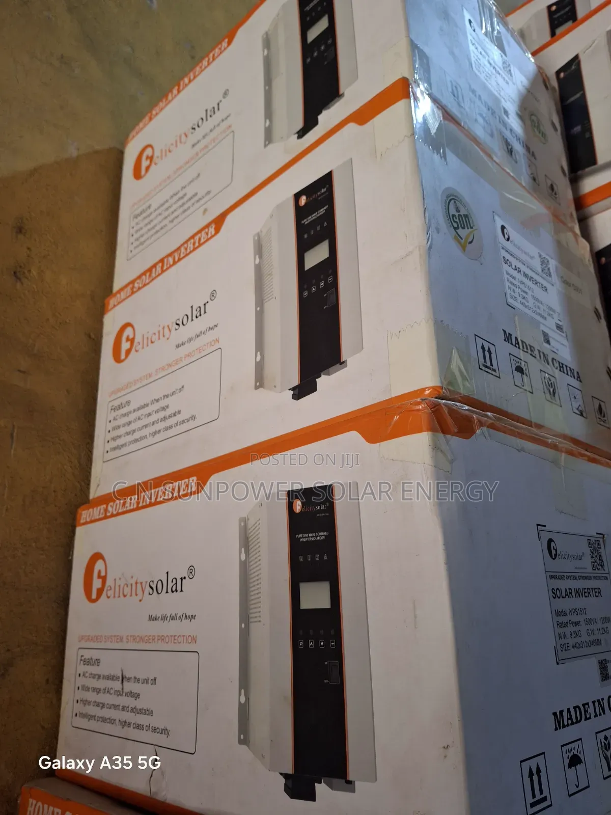 1.5kva/12v Felicity Hybrid Inverter