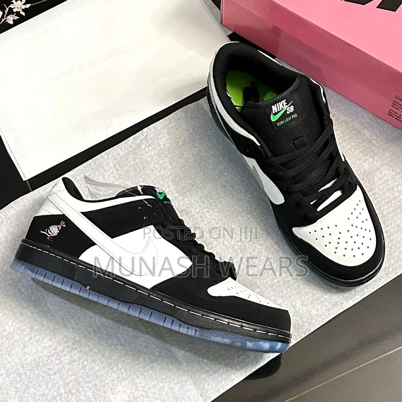 Nike Sb Dunk Low Black and White 40-46