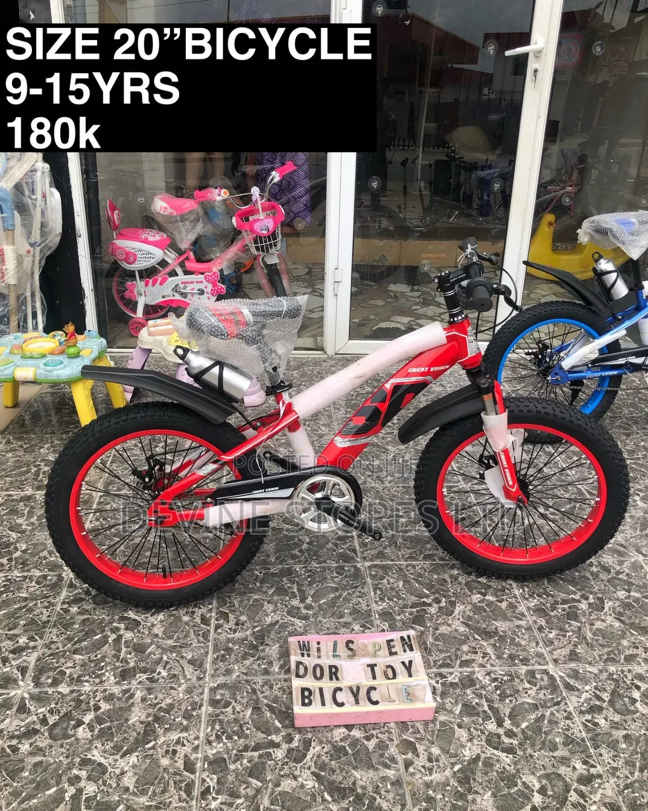 20" Fat Tire Children Bicycle(9-15 Years)
