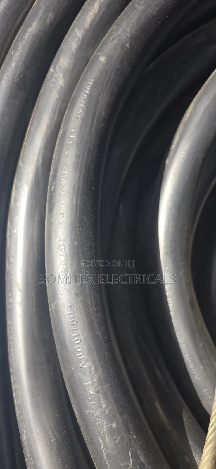 50mmx4core Flexible Cable Bicc