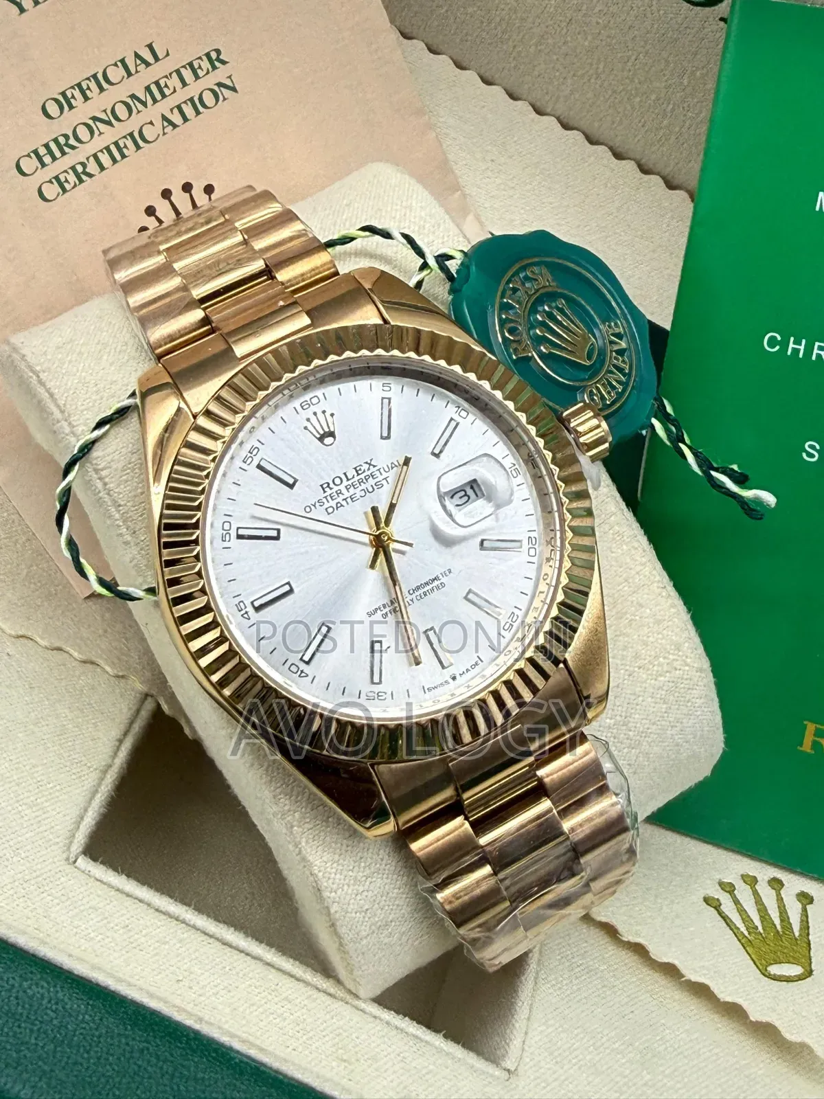 Rolex Stainless Chain