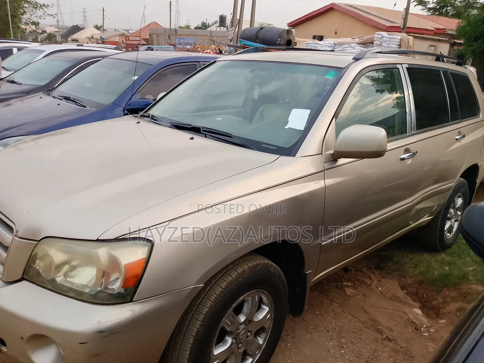Toyota Highlander Limited V6 4x4 2007 Gold