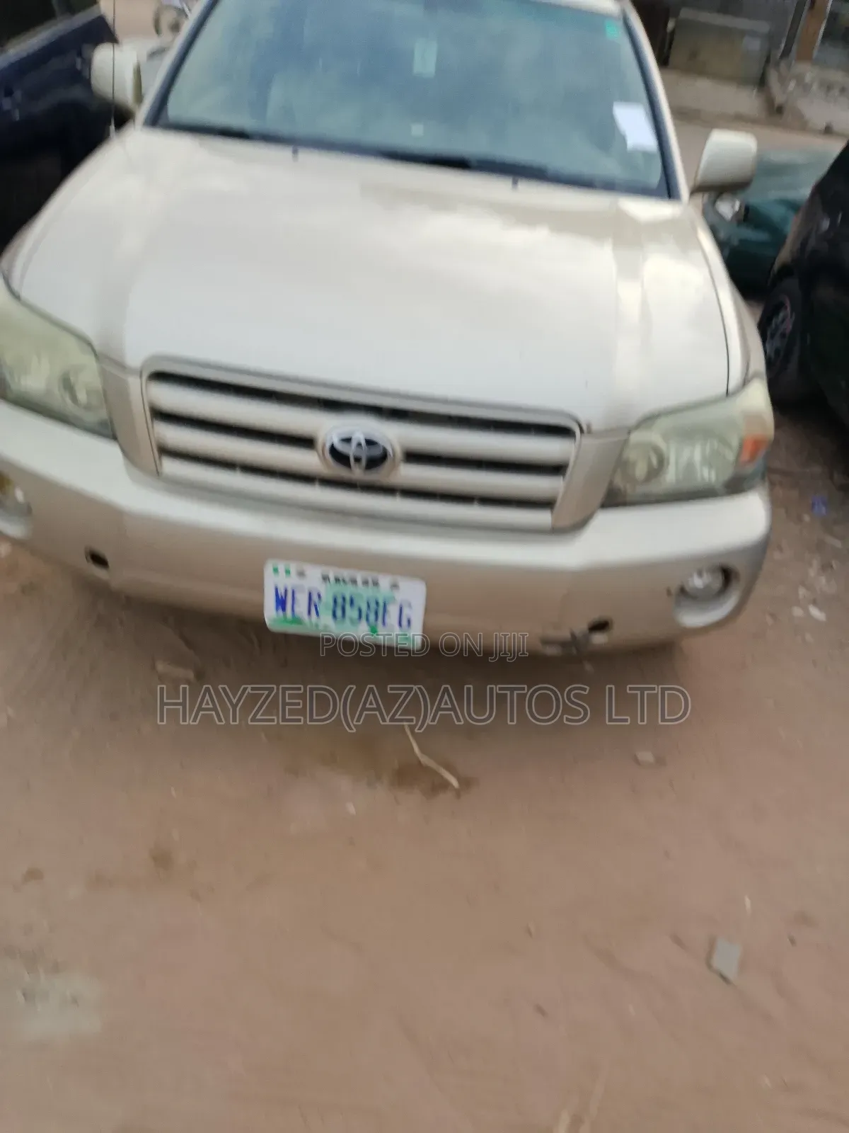 Toyota Highlander Limited V6 4x4 2007 Gold