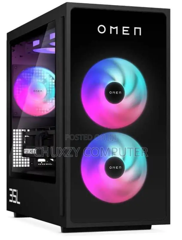New Desktop Computer HP OMEN 35L Gaming Desktop 32GB AMD Ryzen 7 SSD 2T