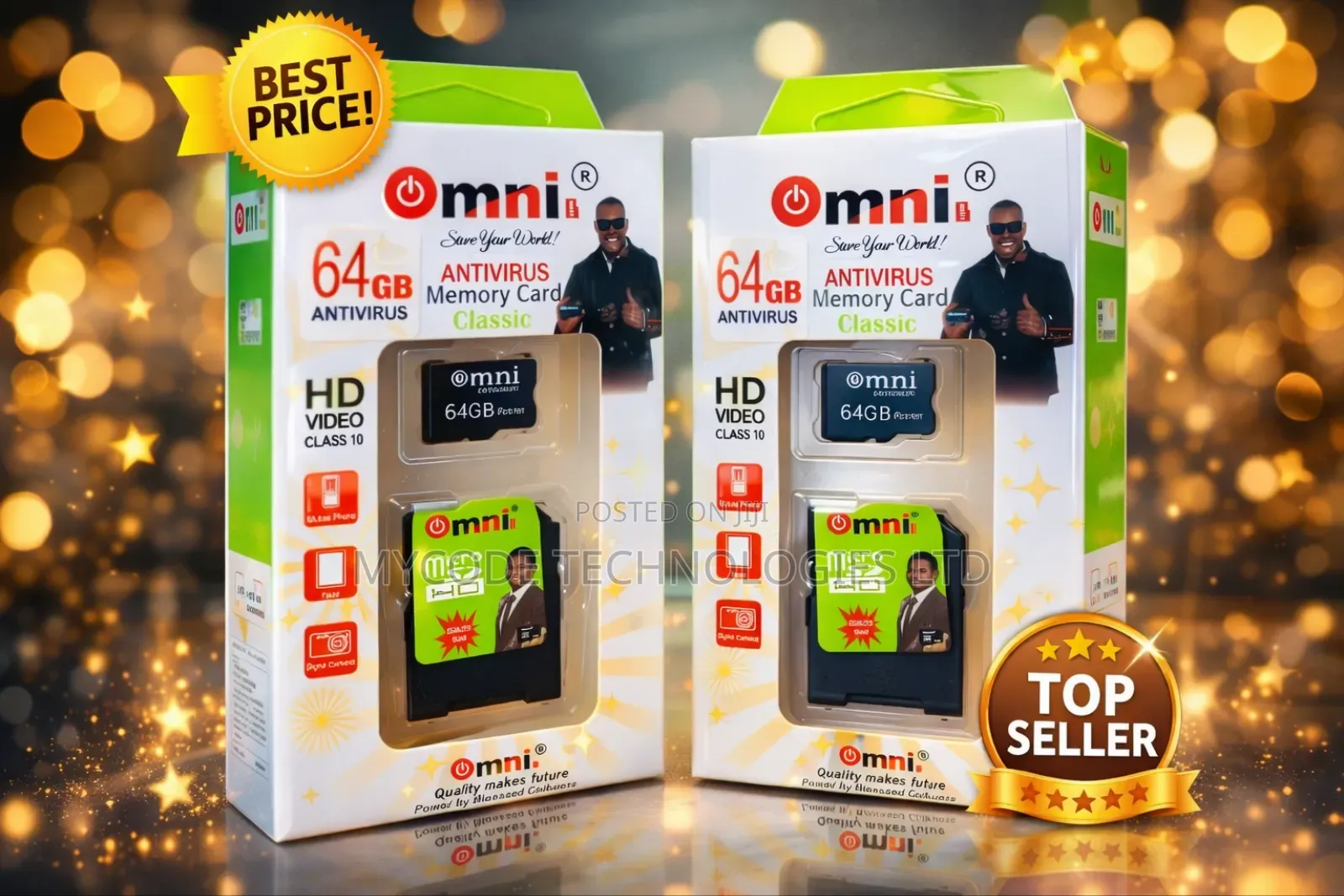 Original Omni 64gb Memory Card (Class 10) – Fast Reliable Storage