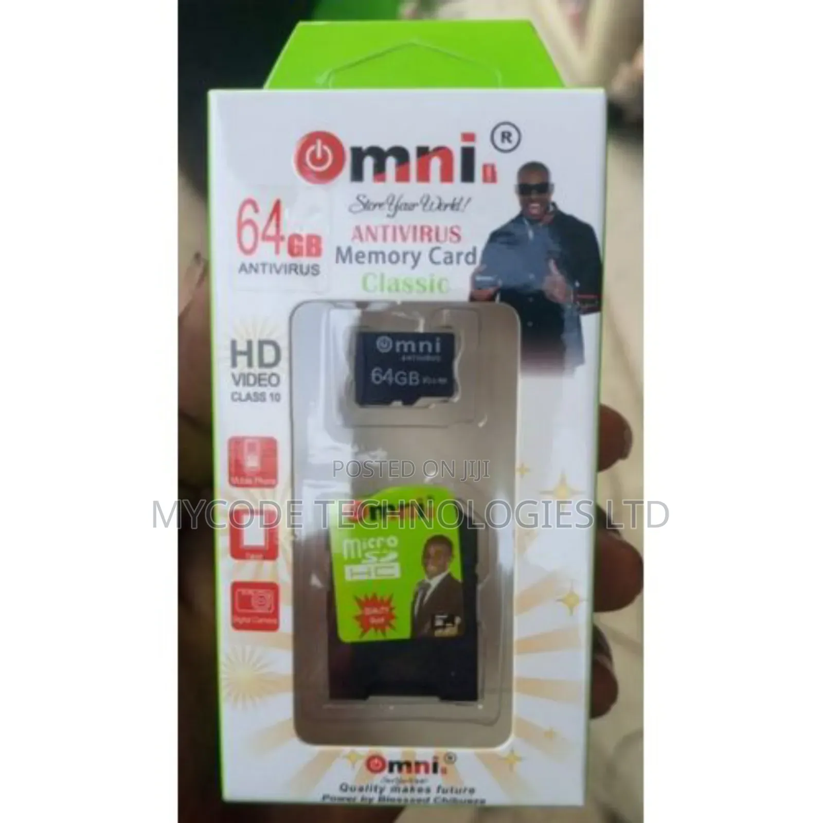 Original Omni 64gb Memory Card (Class 10) – Fast Reliable Storage