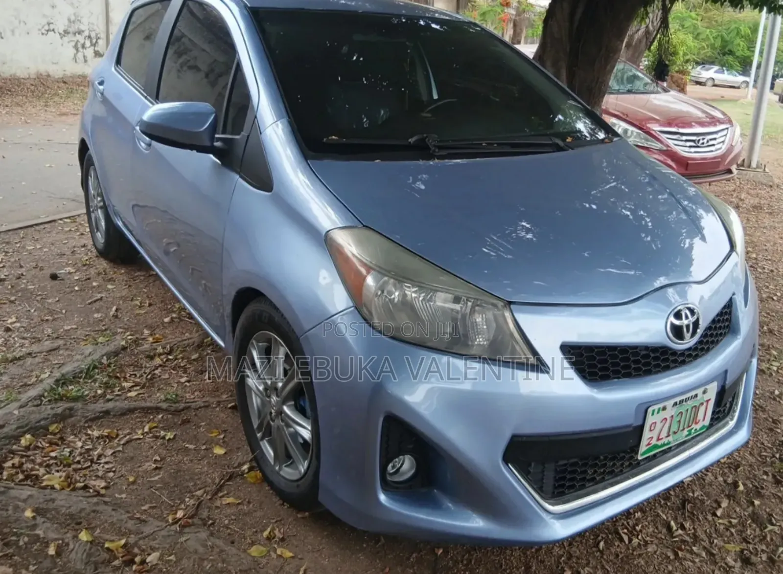 Toyota Yaris 2014 Blue