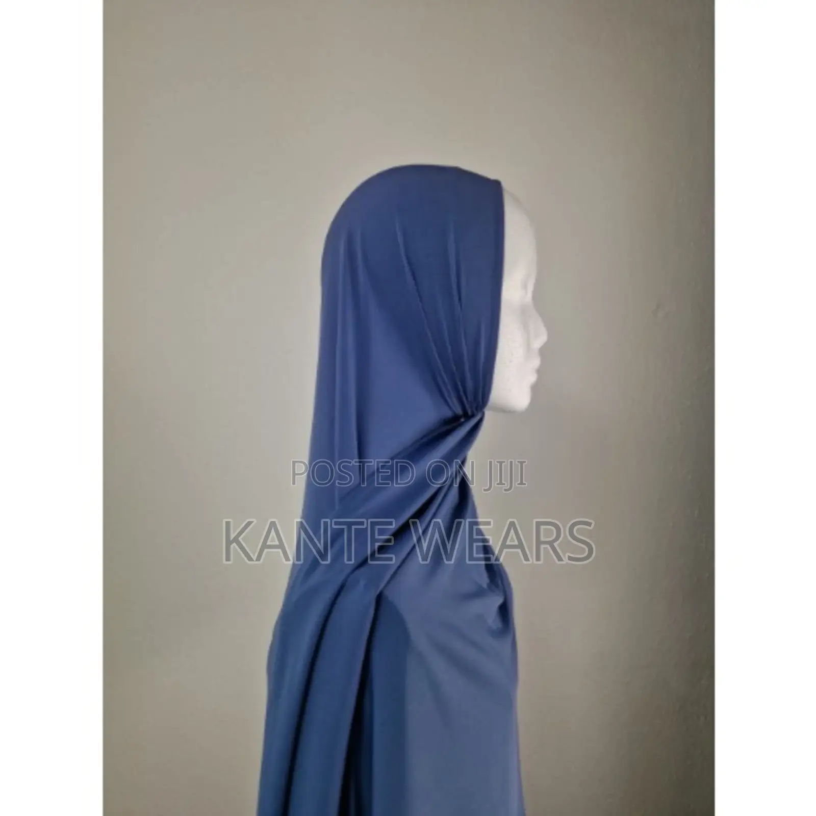 Hijab Jersey Scarf for Muslim Women - 170cm by 60cm - 1pcs Navyblue