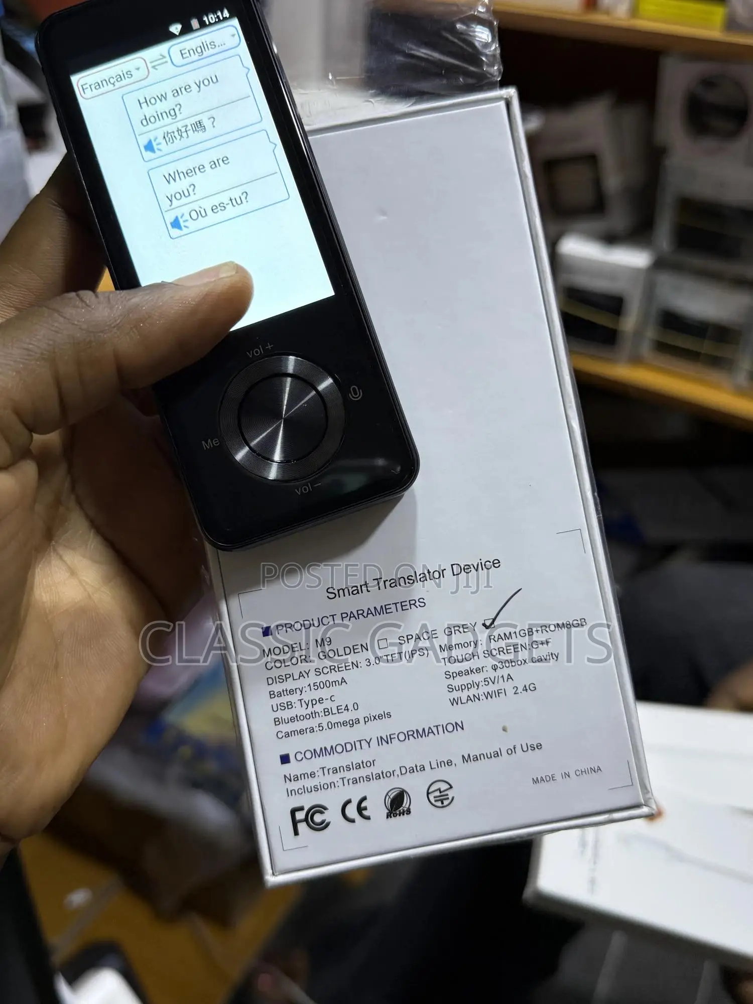 M9 Smart Instant Ai Voice Translator Portable Language Translator