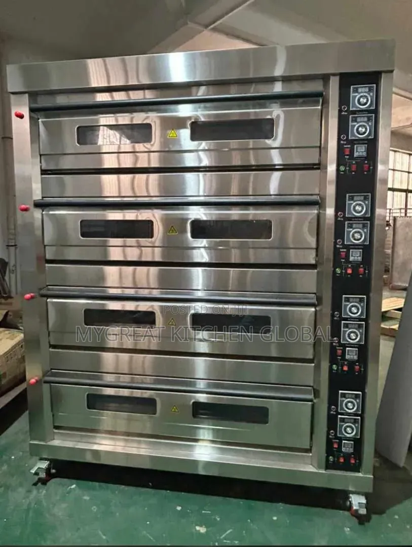 Gas Oven 4deck 16trays 1bag