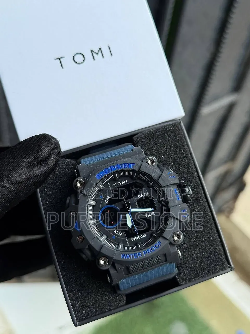 Tomi Digital and Analog Waterproof Sports Watch