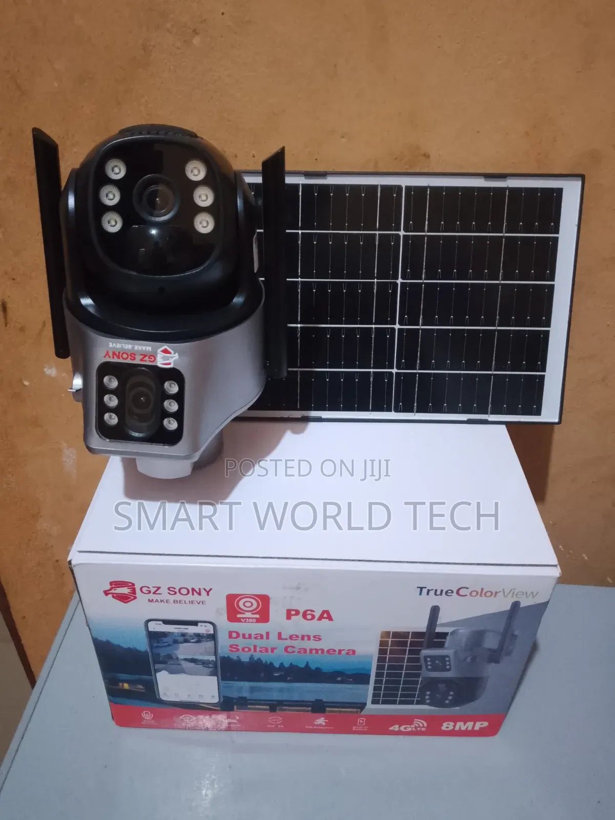 PTZ Double Lens CCTV Camera 4g Network