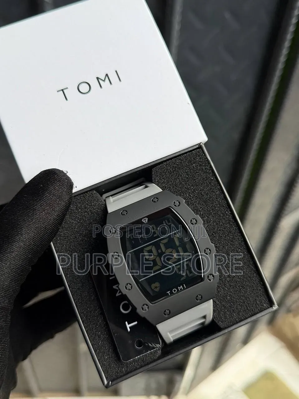Tomi Digital Time Display Watch Water Resistant 30m