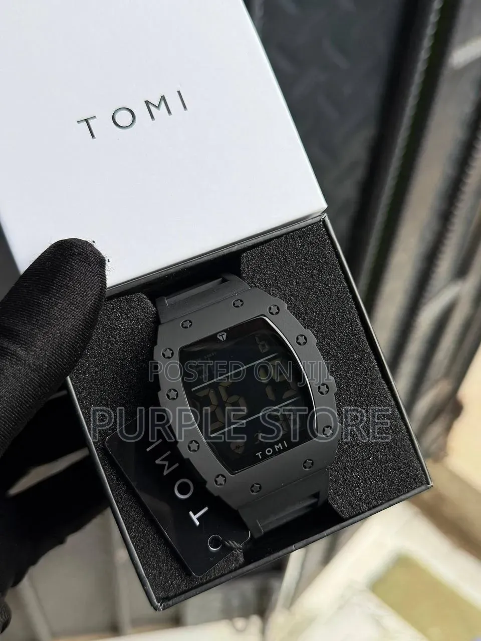 Tomi Digital Time Display Watch Water Resistant 30m