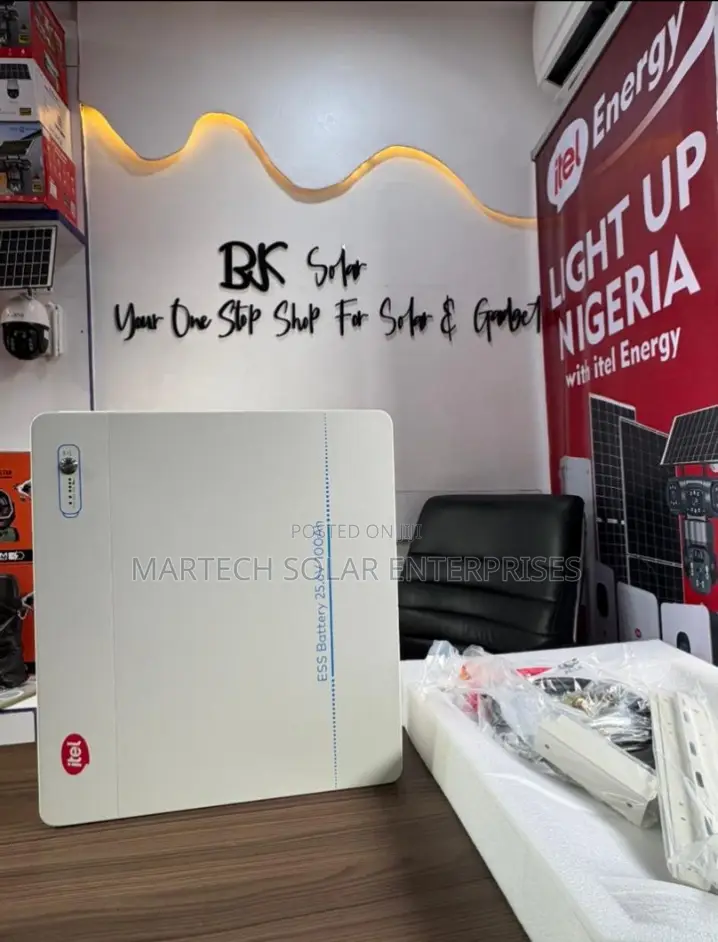 2.5kw/24v Itel Solar Lithium Battery 100ah