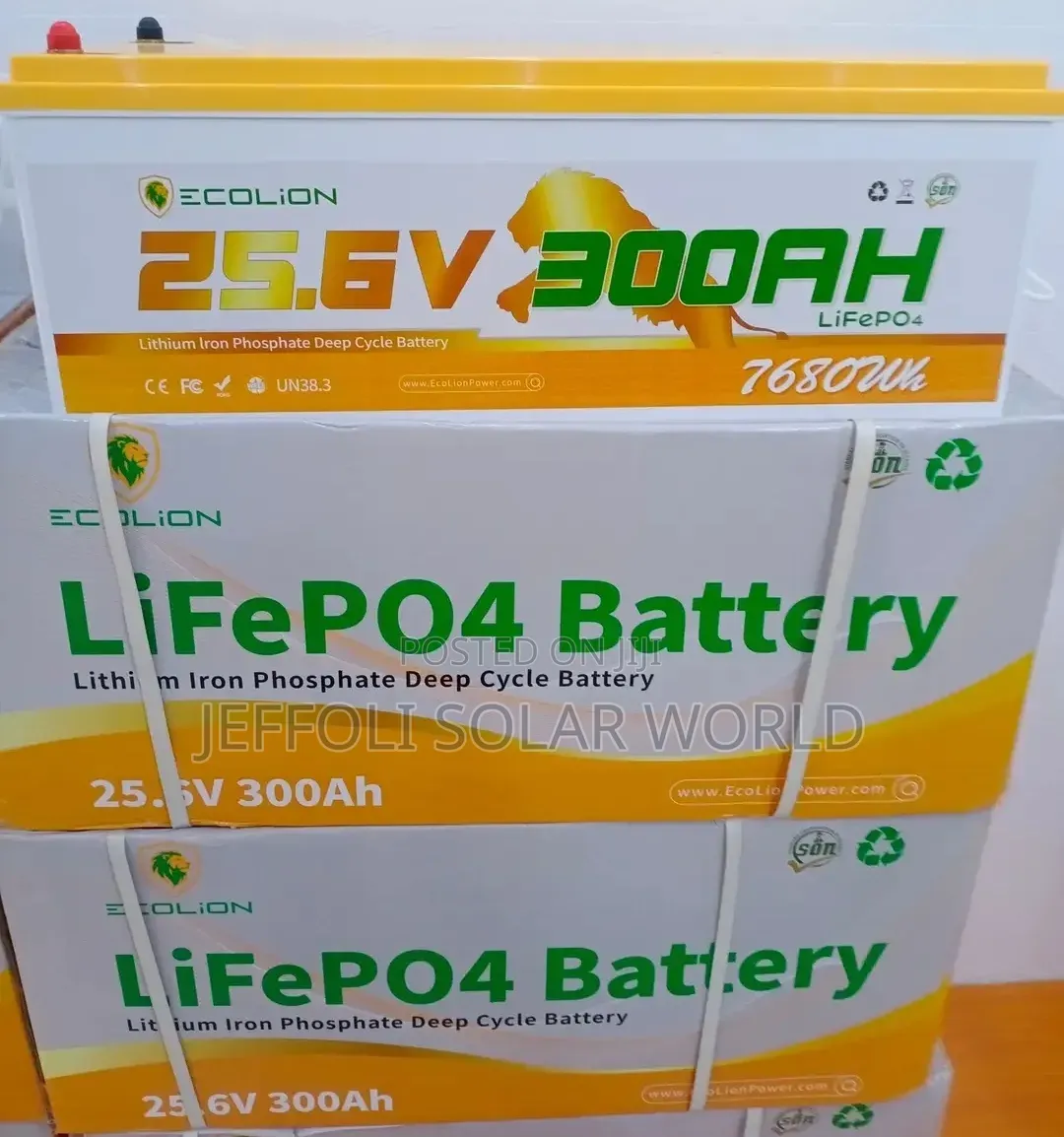Ecolion 25.6v 300ah