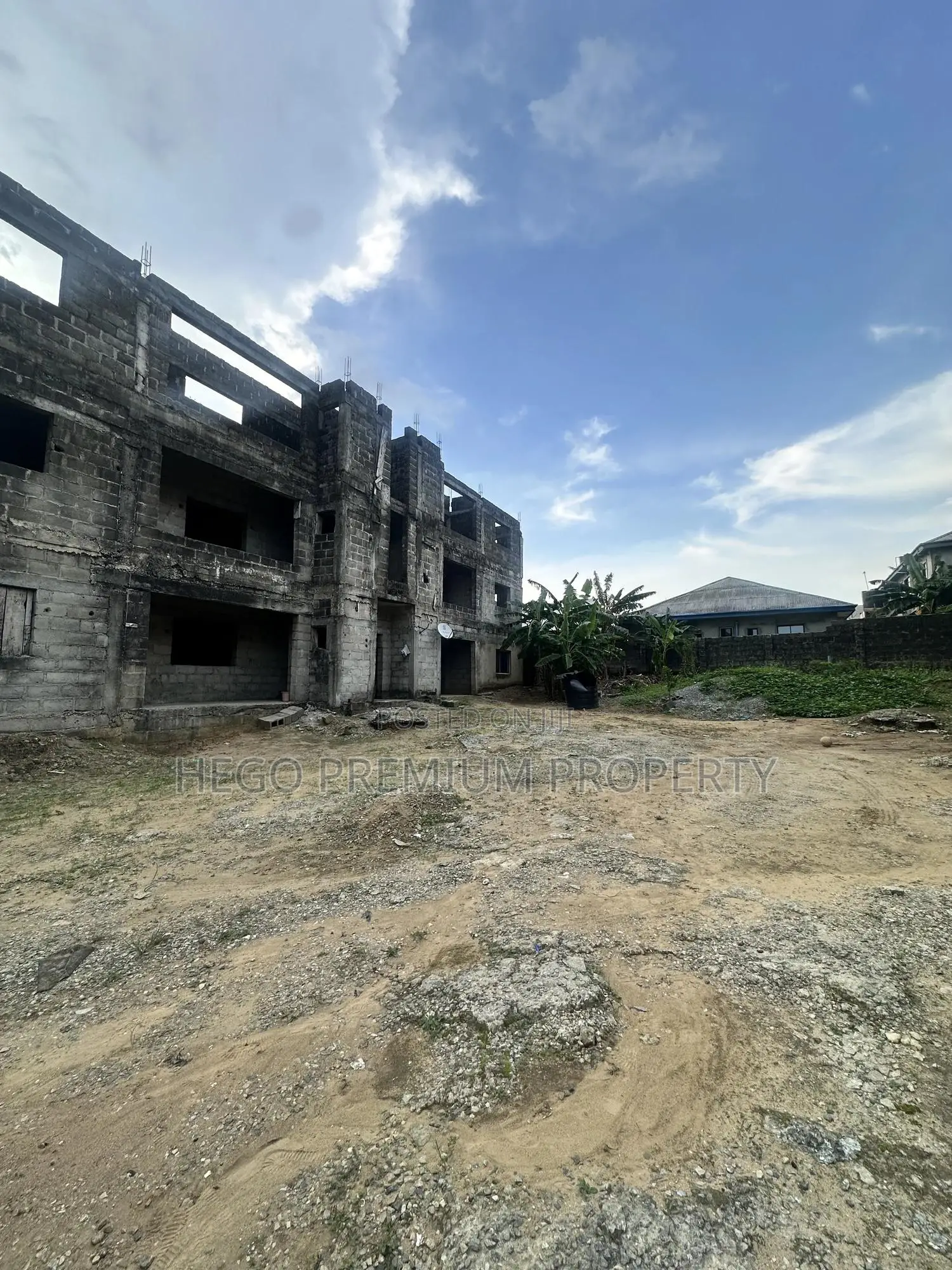 12-Units of Uncomplete 2-Bedroom Apartments for Sale in Port Harcourt
