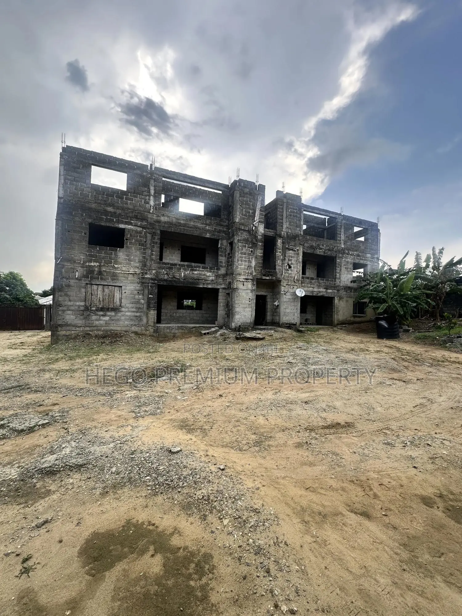 12-Units of Uncomplete 2-Bedroom Apartments for Sale in Port Harcourt