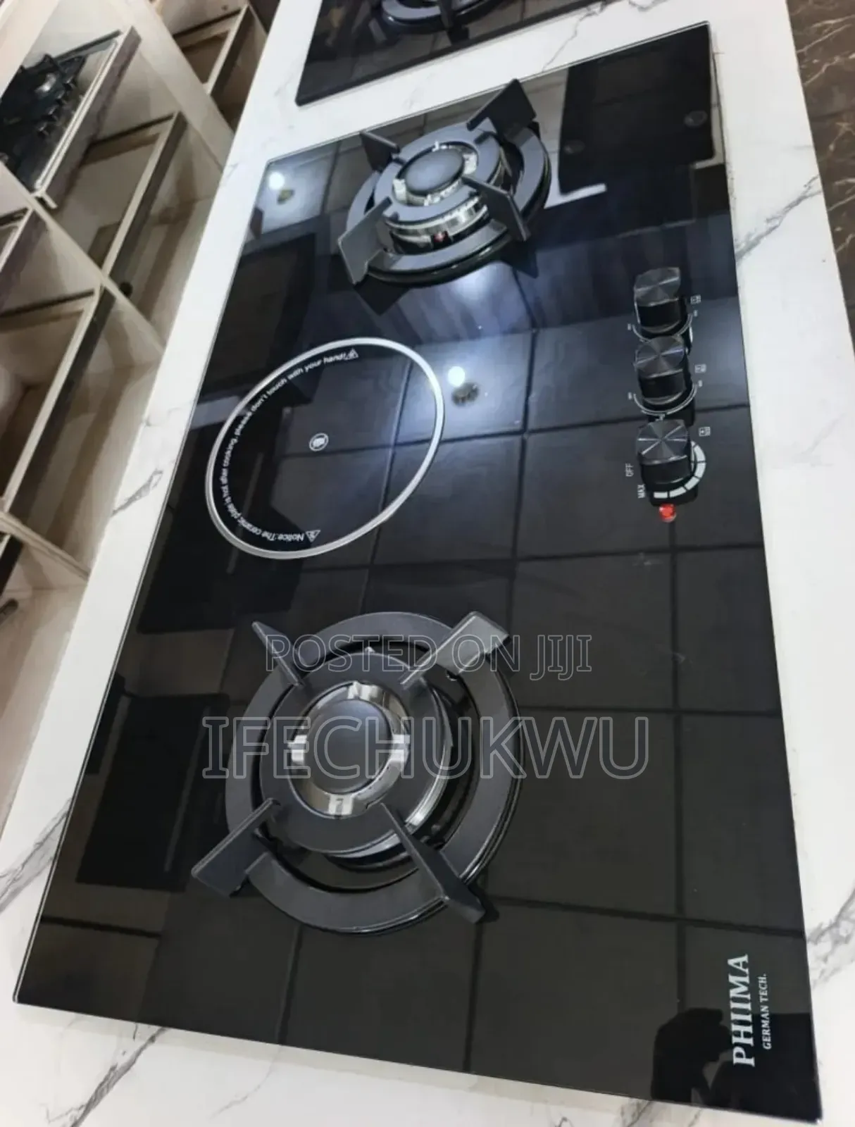 Original Phiima 90x60cm Built-in Luxury 2+1 Gas Electric Cooker Hob