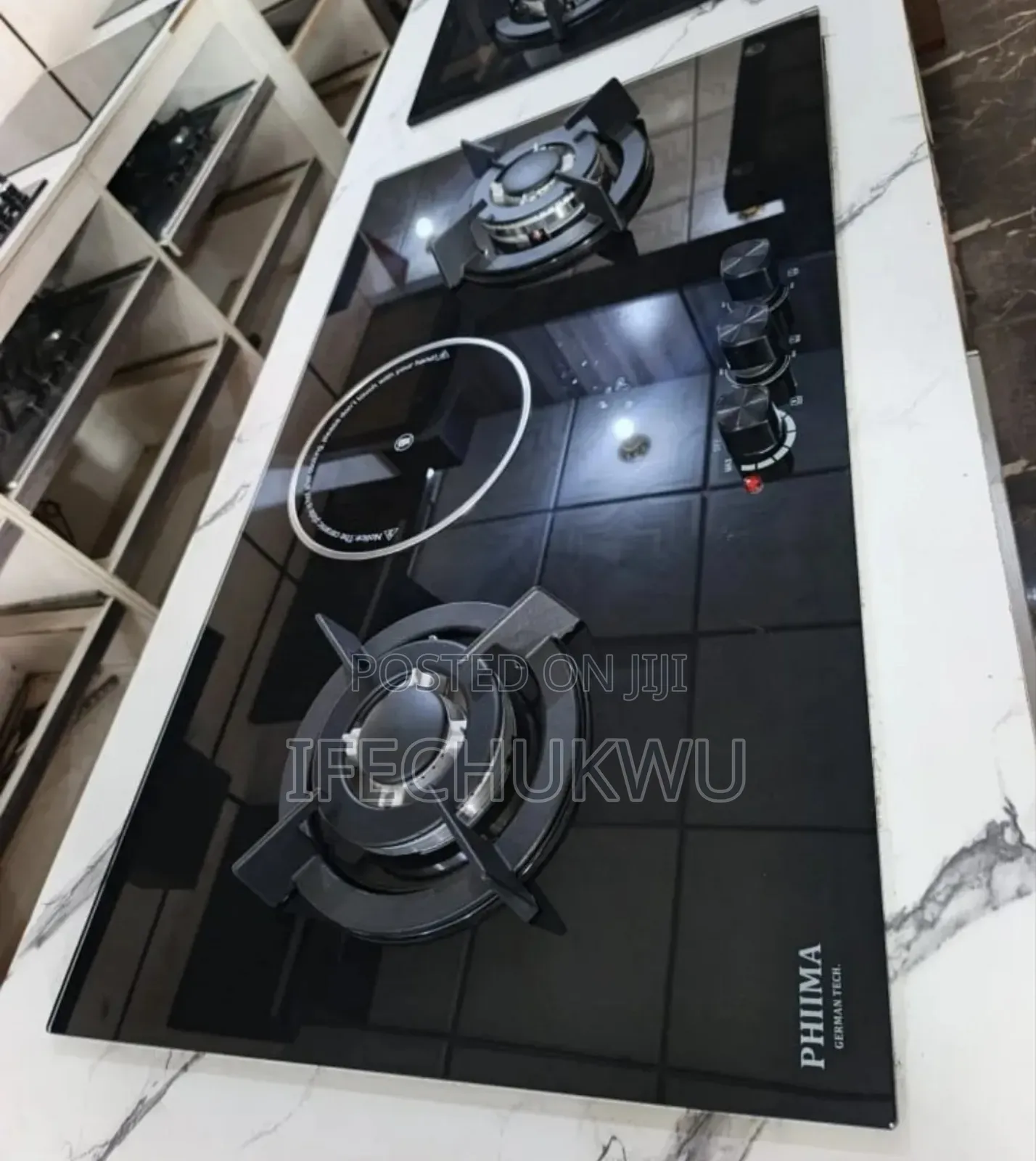 Original Phiima 90x60cm Built-in Luxury 2+1 Gas Electric Cooker Hob